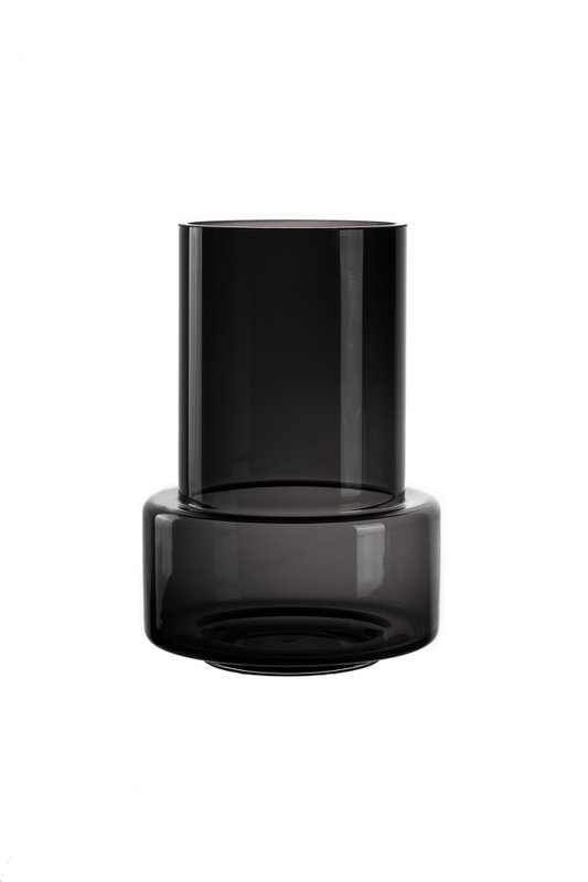 Moderne retro design vase, dyb grå farve, TYLER12GR