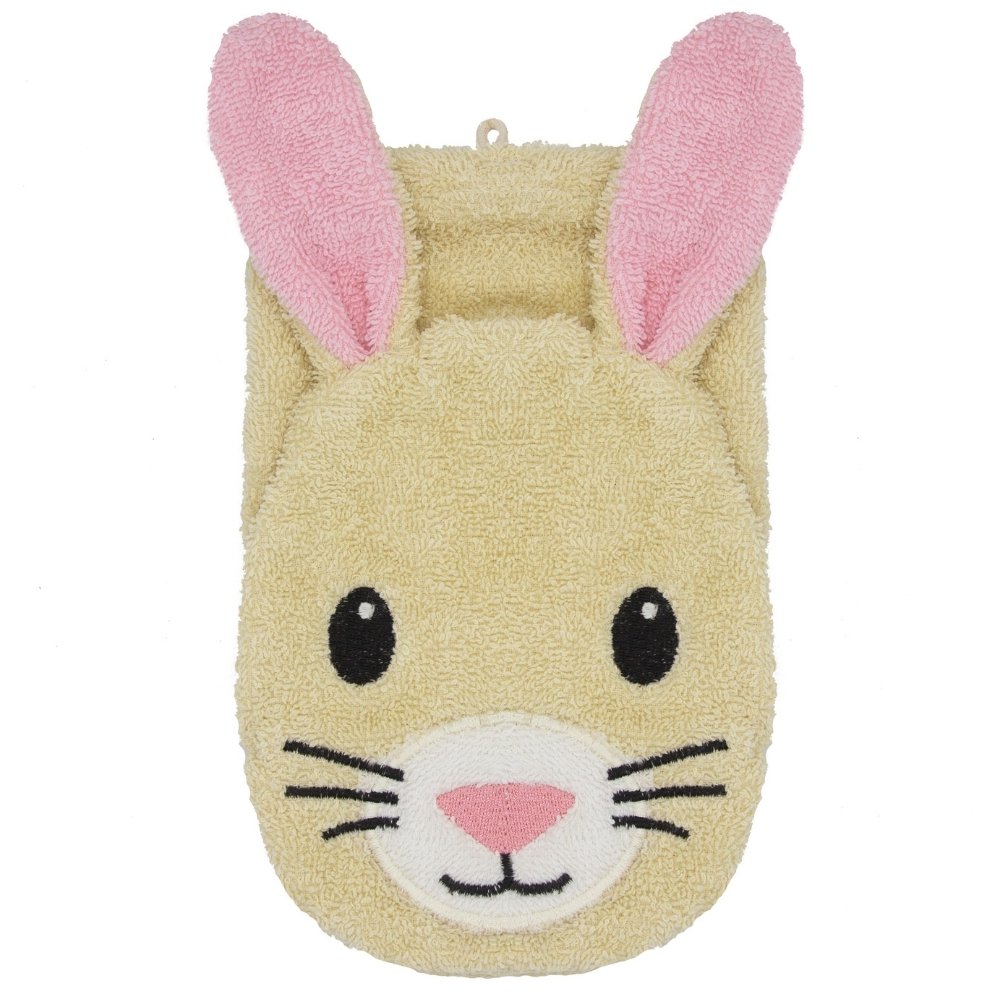 Gant de toilette BIO lapin petit