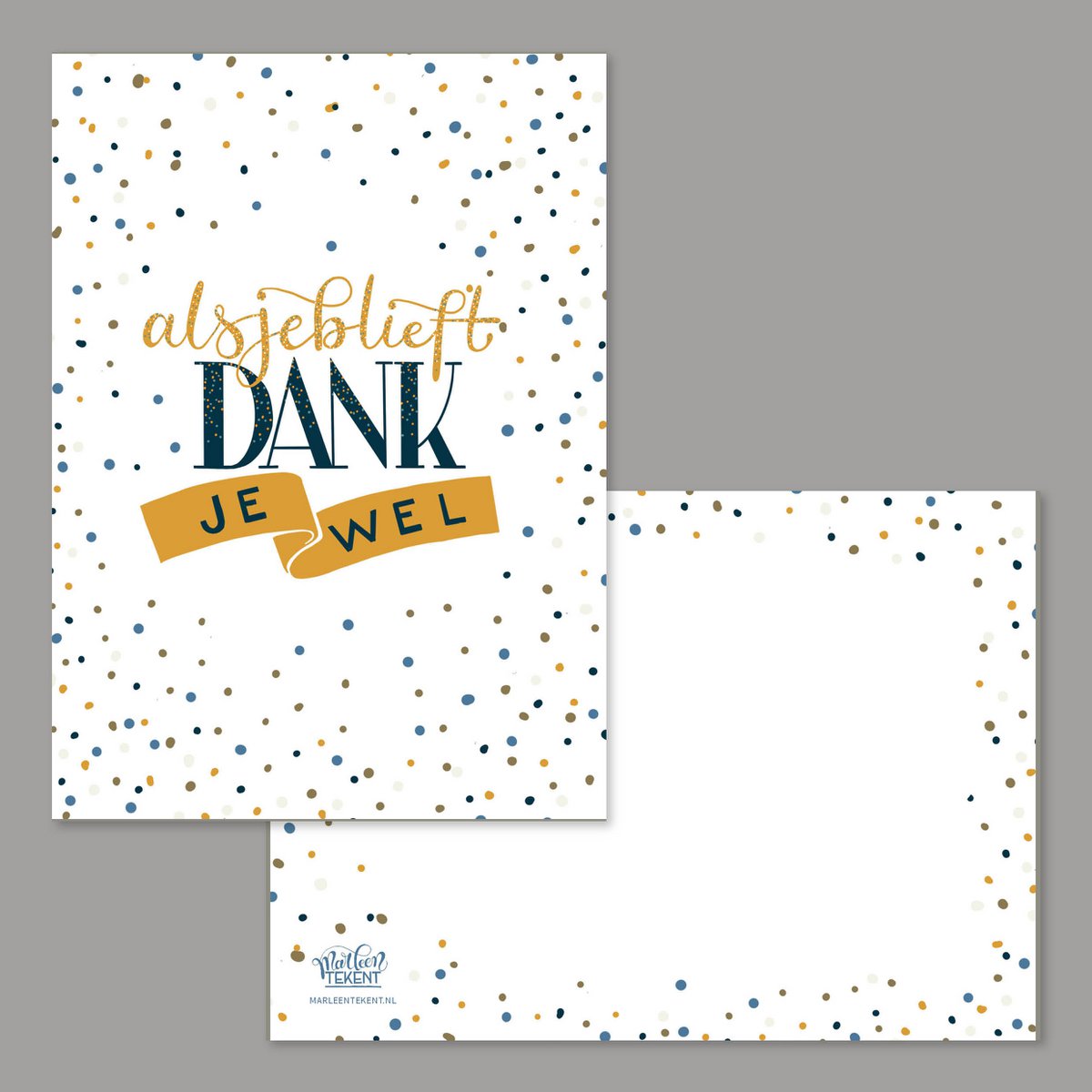 Kaartje Alsjeblief Dankjewel