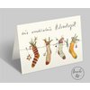 Eine wunderschöne Adventszeit | Liebevolle Adventskarte | Klappkarte DIN A6 mit Umschlag