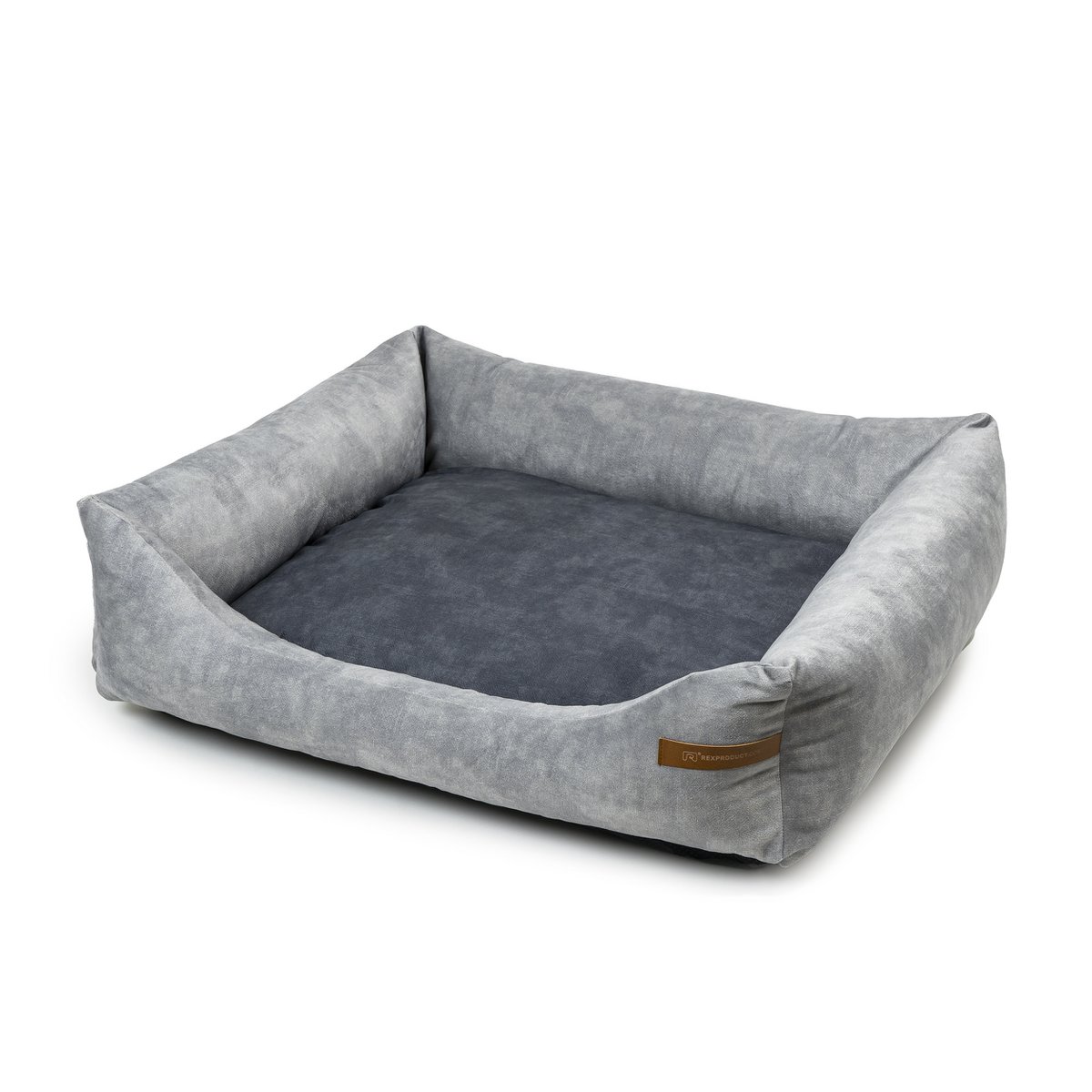 Cuccia per cani e gatti SoftColor - grigio chiaro/multicolore