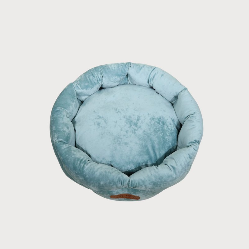 Marshmallow Luxury Hundeseng – Ultra-blødt plys, håndlavet i Europa, hunde og katte, 3 farver
