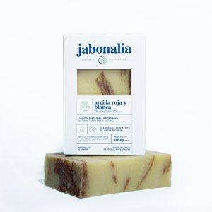 Red and White Clay Soap 100g - Red & White Clay Soap