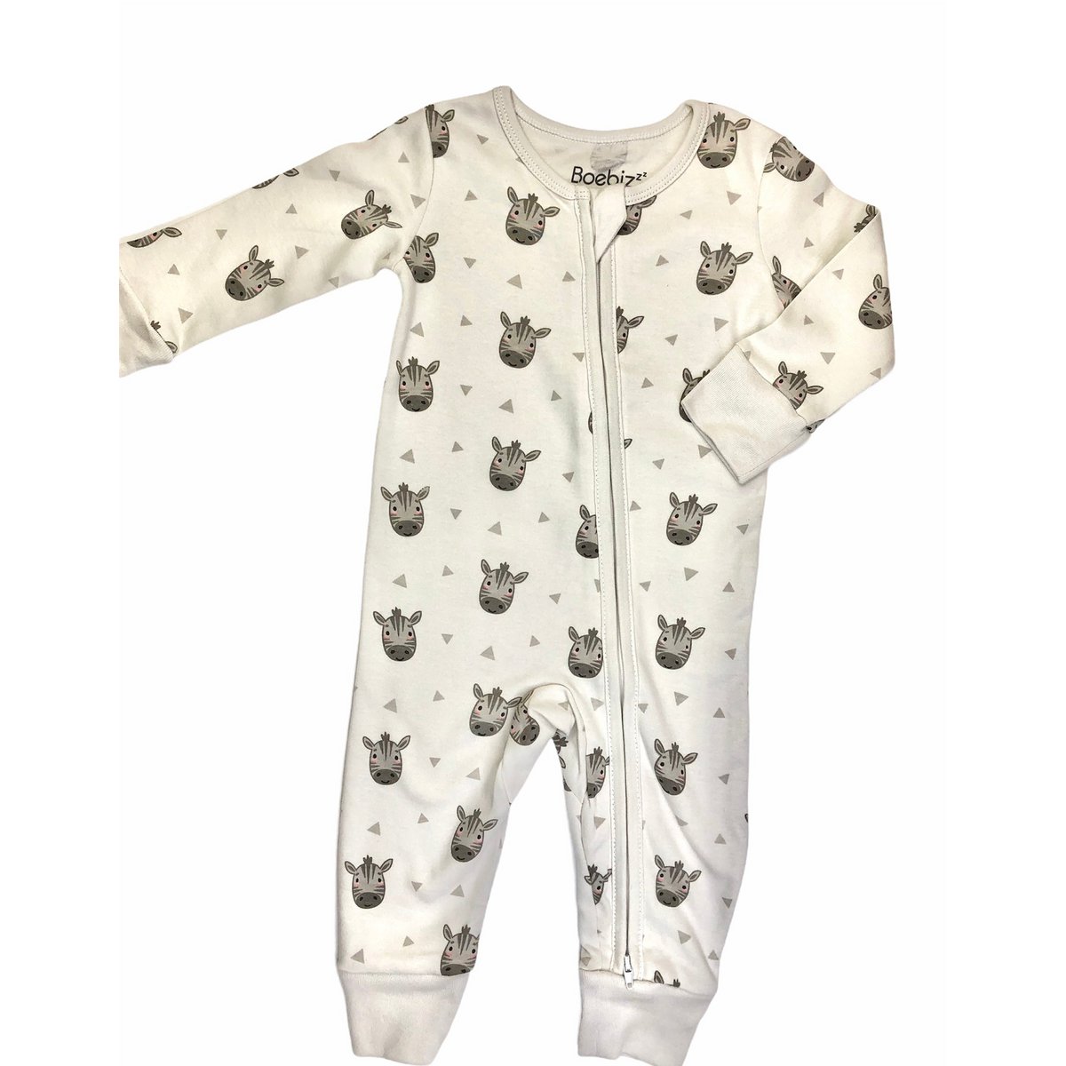 Pyjama zippé zèbre