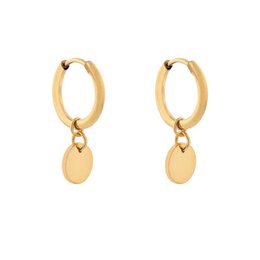 EARRINGS MINIMALISTIC COIN