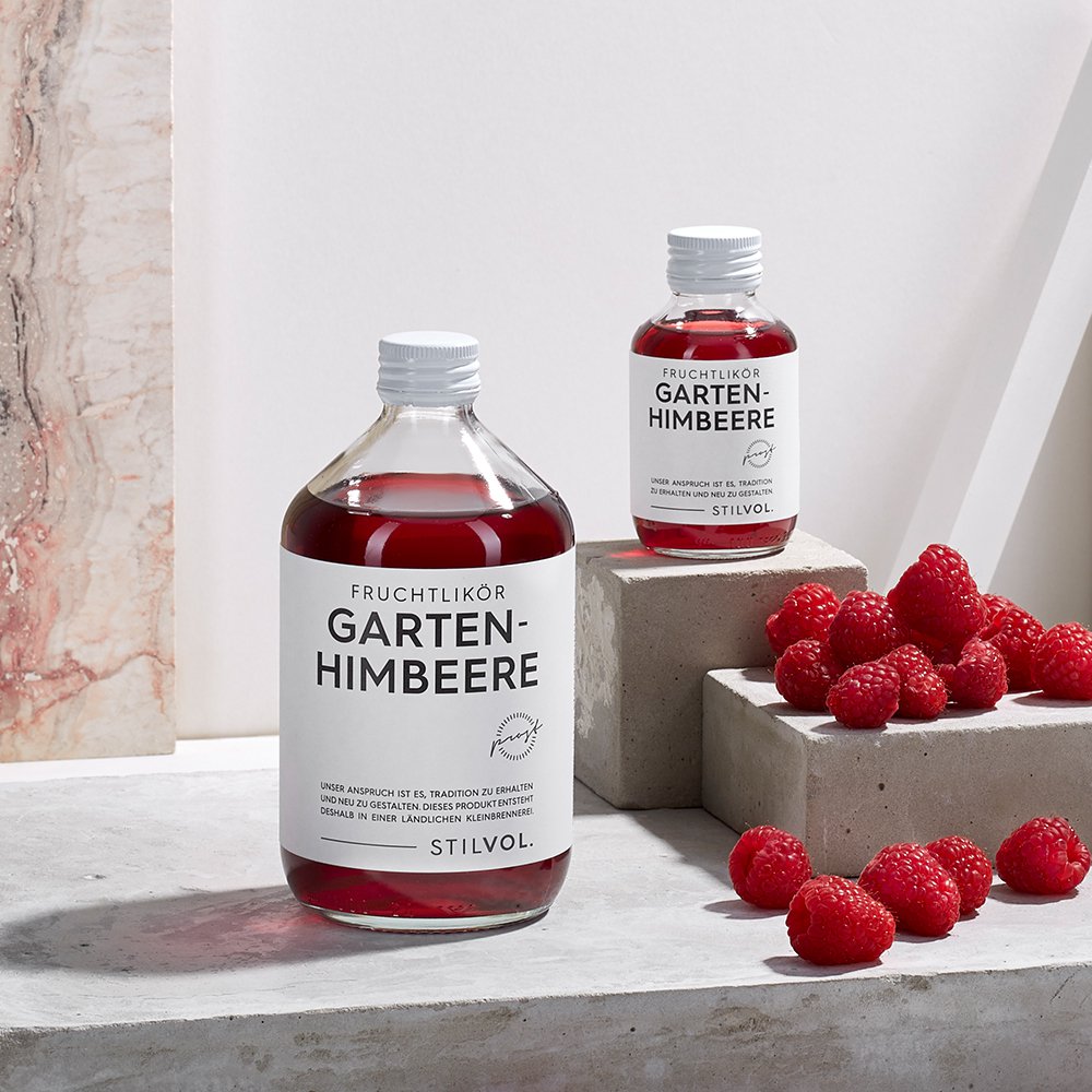 Liquore Di Frutta Al Lampone Giardino 19% Vol. — Liquore di lamponi di STILVOL.