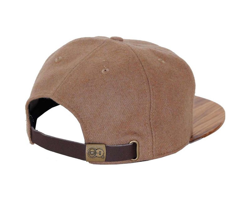 Cap with Wooden Brim