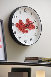 Wanduhr Open Gear