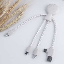 🔌 Mr Bio Multi-connector gerecycleerde plastic kabel 🔌
