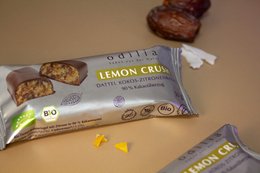 Lemon Crush Dattel-Kokos-Zitronenriegel