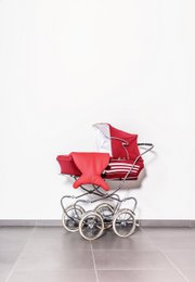Rød Baby Shark Sack - Sharky Multicolor