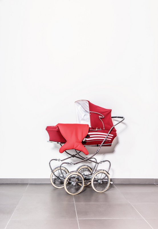 Rød Baby Shark Sack - Sharky Multicolor