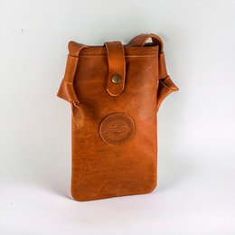 Handytasche aus echtem Leder – Umhängetasche