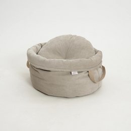 Hundekörbchen Shopper Little Basket Chelsea Cord gravel