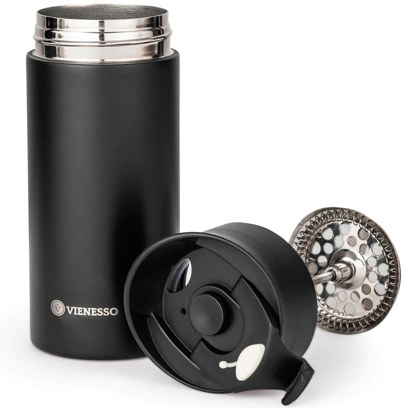 Travel French-Press 2Go con funzione termica | Tazza termica 2in1 - 300 ml
