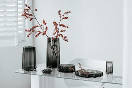 Modern-Classic Luxe vaas, stijlvol design, LENOX 30 Grey