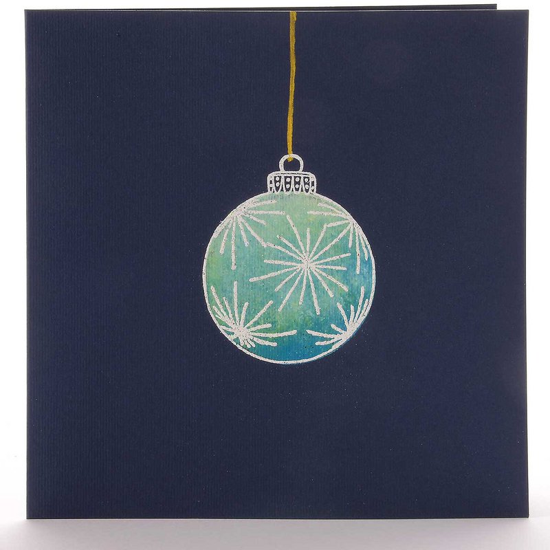 Stempel: Julekugle