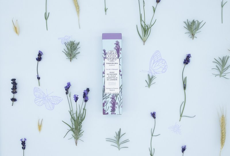 Lavender massage oil