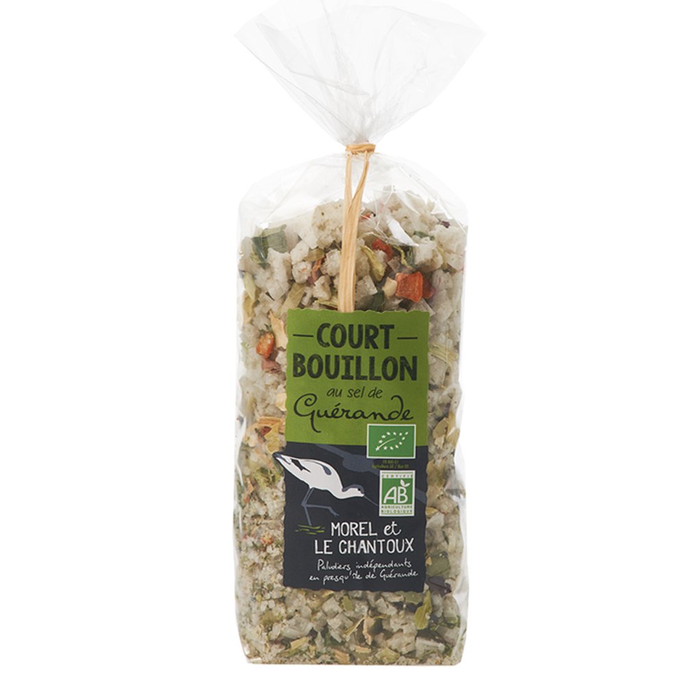 Organic Court-Bouillon with PGI Guérande salt - 250 g bag