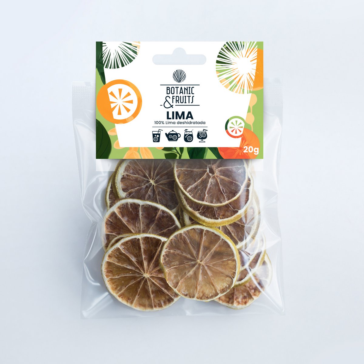 MiniBag 25g – Gedehydrateerde limoen