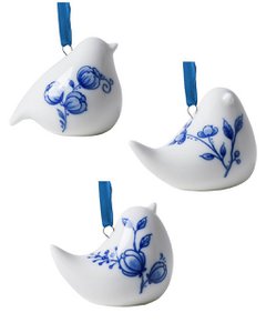 Easter pendant Bird - Set of 3