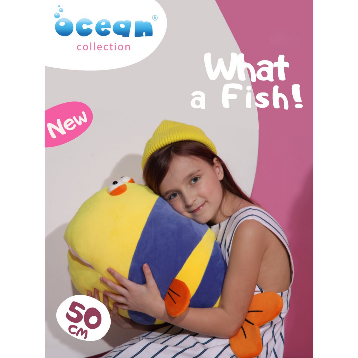 Plys legetøj. Hav, fisk (30 cm)