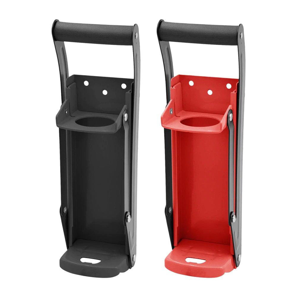 Wall-mounted Smasher for Cans and Bottles (Grey)