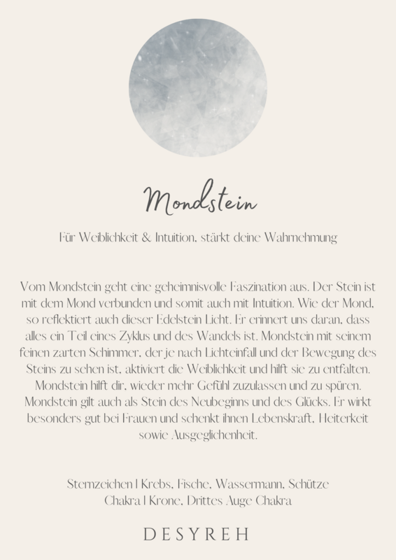 Gem Candy | Moonstone necklace