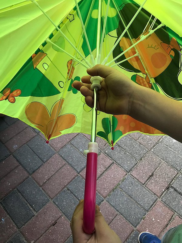 Umbrella green/yellow