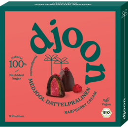 Dattelpraline Bio: Crema di Lamponi