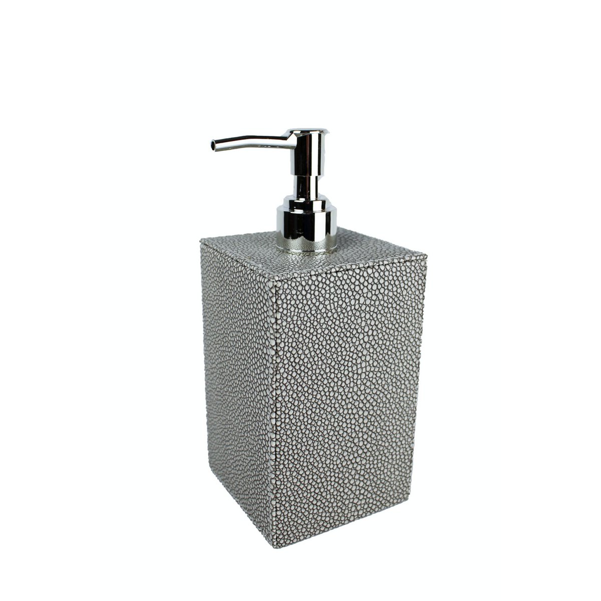 Dispenser di sapone in ecopelle Stingray grigio dispenser in similpelle