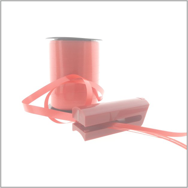 Krullint splitter rood