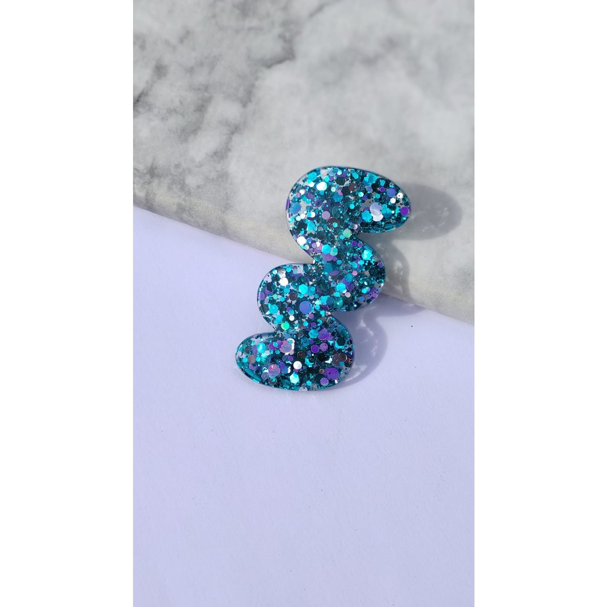 PACK DE MÉLANGE DE GLITTER SQUIGGLE - AVEC PRÉSENTOIR EN BOIS GRATUIT