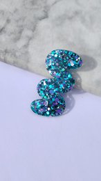 PACK DE MÉLANGE DE GLITTER SQUIGGLE - AVEC PRÉSENTOIR EN BOIS GRATUIT