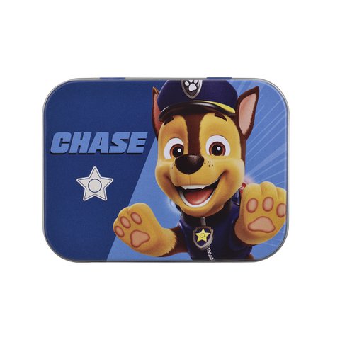 Paw Patrol - Chase - Metallbox mit 24 Pflastern
