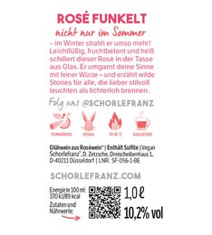 Glühmfranz Rosé Vino mullido 1L