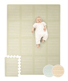 Hakuna Matte XL Puzzle-Spielmatte – Hygge, Beige (1,7 x 1,2 m)
