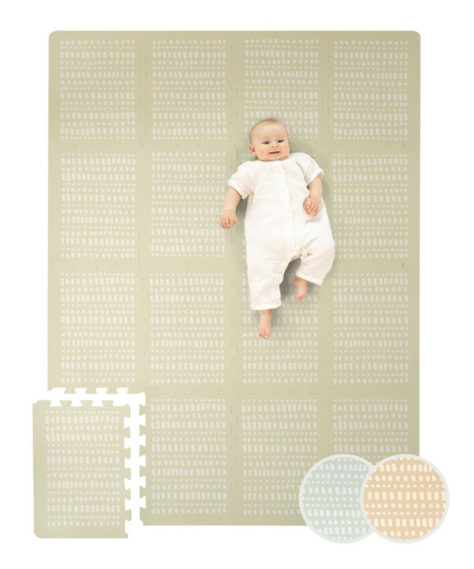 Hakuna Matte XL Puzzle-Spielmatte – Hygge, Beige (1,7 x 1,2 m)