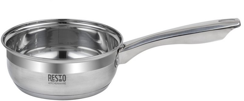RESTO 92001 Casserole Libra - 1,4 Litre - Ronde Ø16 - Inox - Induction