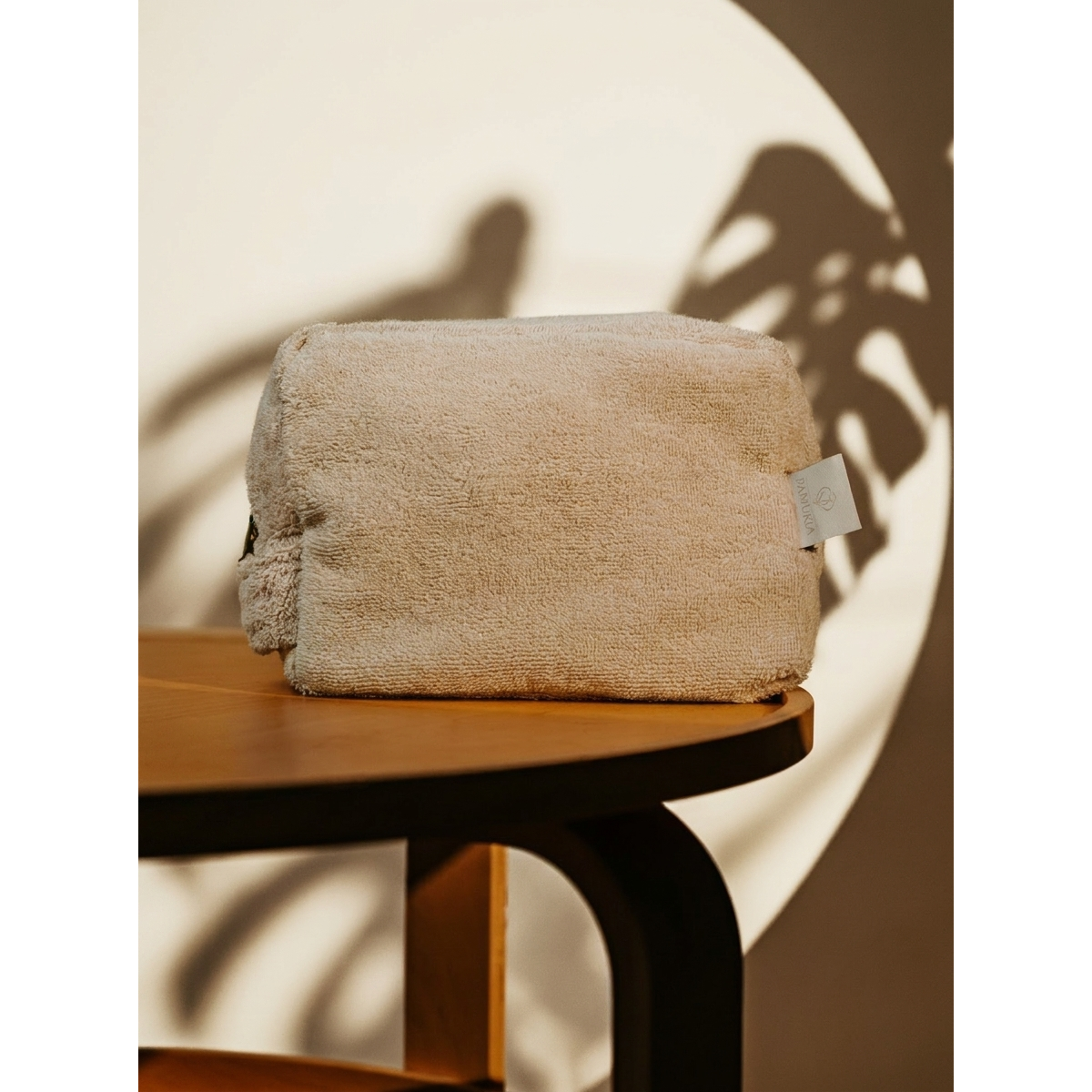 Pamukia GOTS Organic Cotton Terry Toiletry Bag 15 × 25 cm | Essence Collection