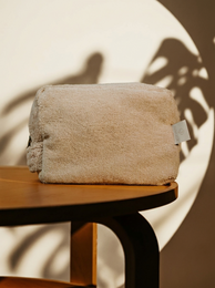 Pamukia GOTS Organic Cotton Terry Toiletry Bag 15 × 25 cm | Essence Collection