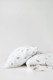 Tisu Baby Duvet Cover & Pillowcase, flødeblade
