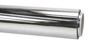 Folie glänzend 1pc Silber