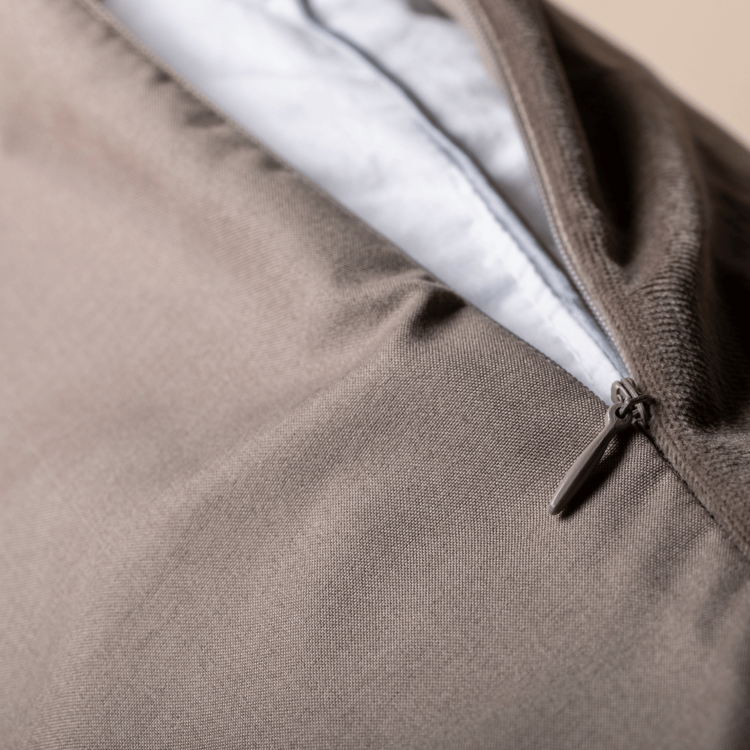 Zelesta Velvet Bett Kissenbezüge 2 - Taupe