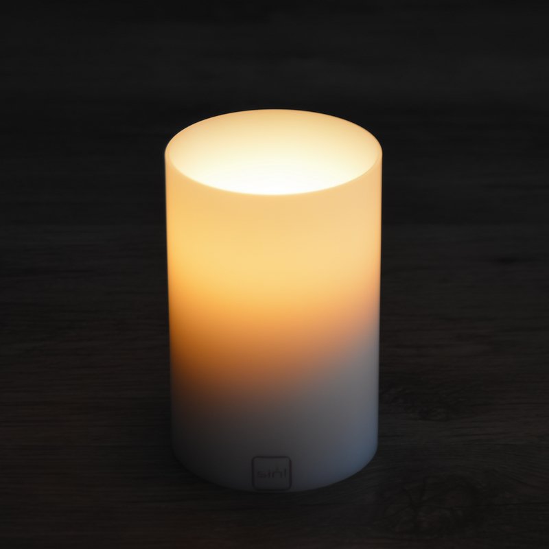 Sin! Insert permanent candle tealight holder white ∅ 8 cm