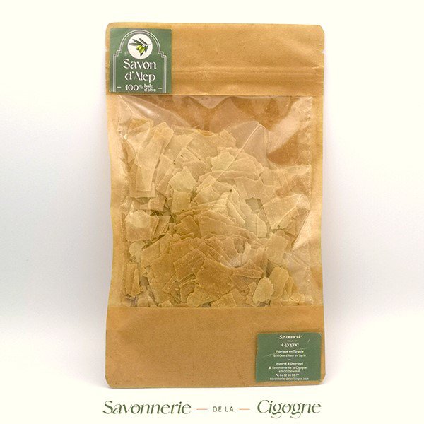 Aleppo soap flakes