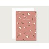 Birthday card "Old Pink Flowers" | Greeting card folding card card HEART & PAPER
