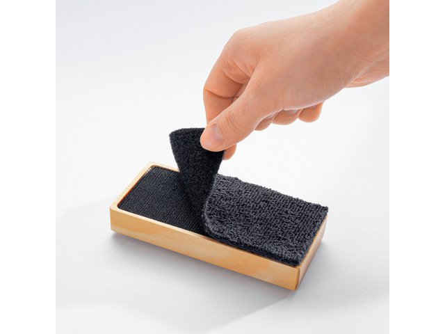 Bordwisser Sigel hout 13x6x2cm