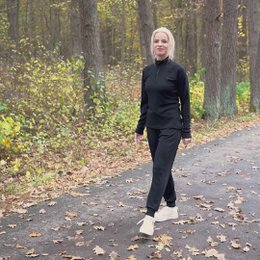 Pantaloni della tuta Jogger da donna 250 g/m² Neri