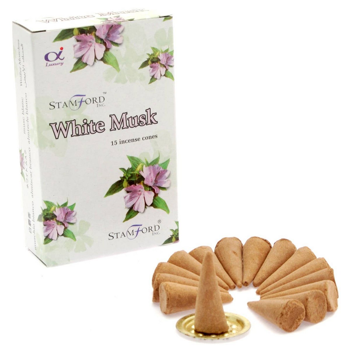 StamC-05 - White Musk Cones